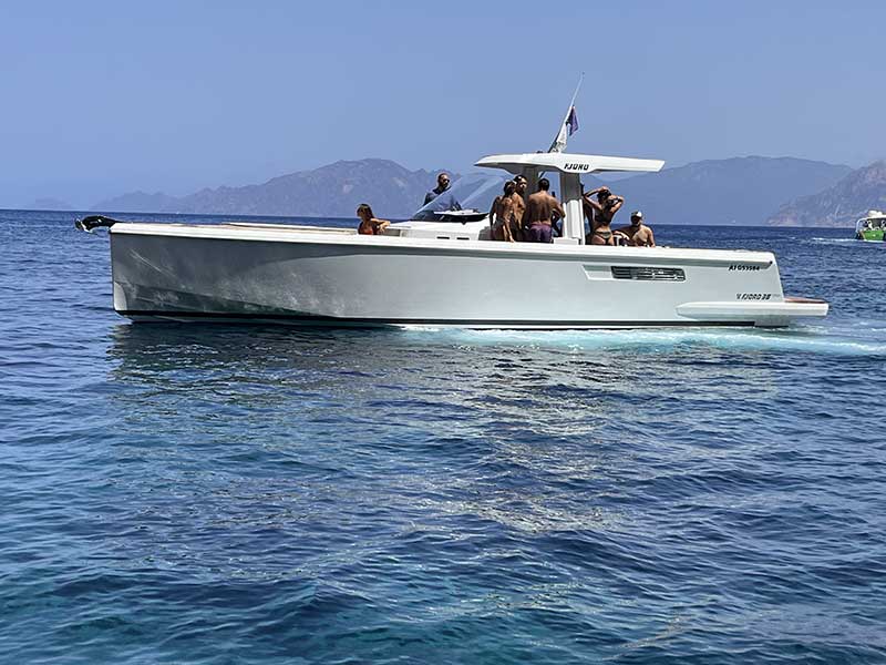 fiche bateau Fjord 38 Open